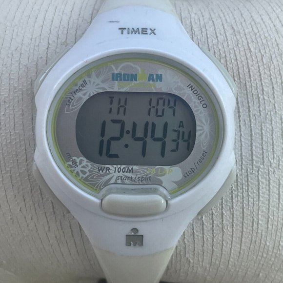 Timex ironman white hotsell